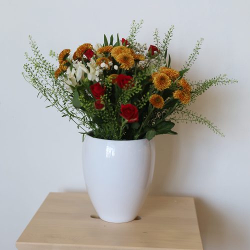 Bouquet de Flores de Jardim em um vaso