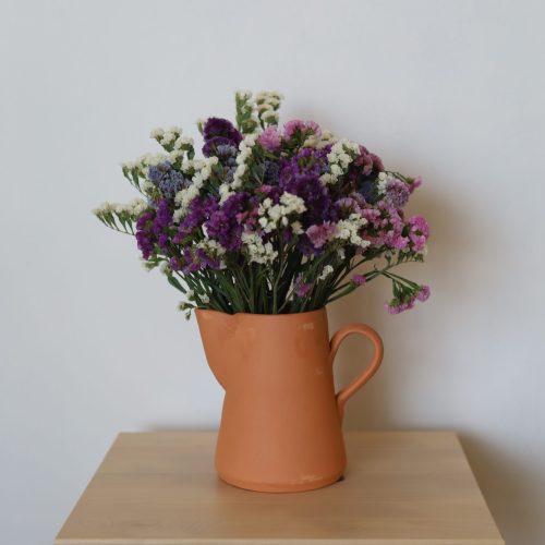 Flores Secas Sempre Vivas roxas, rosas, azuis brancas